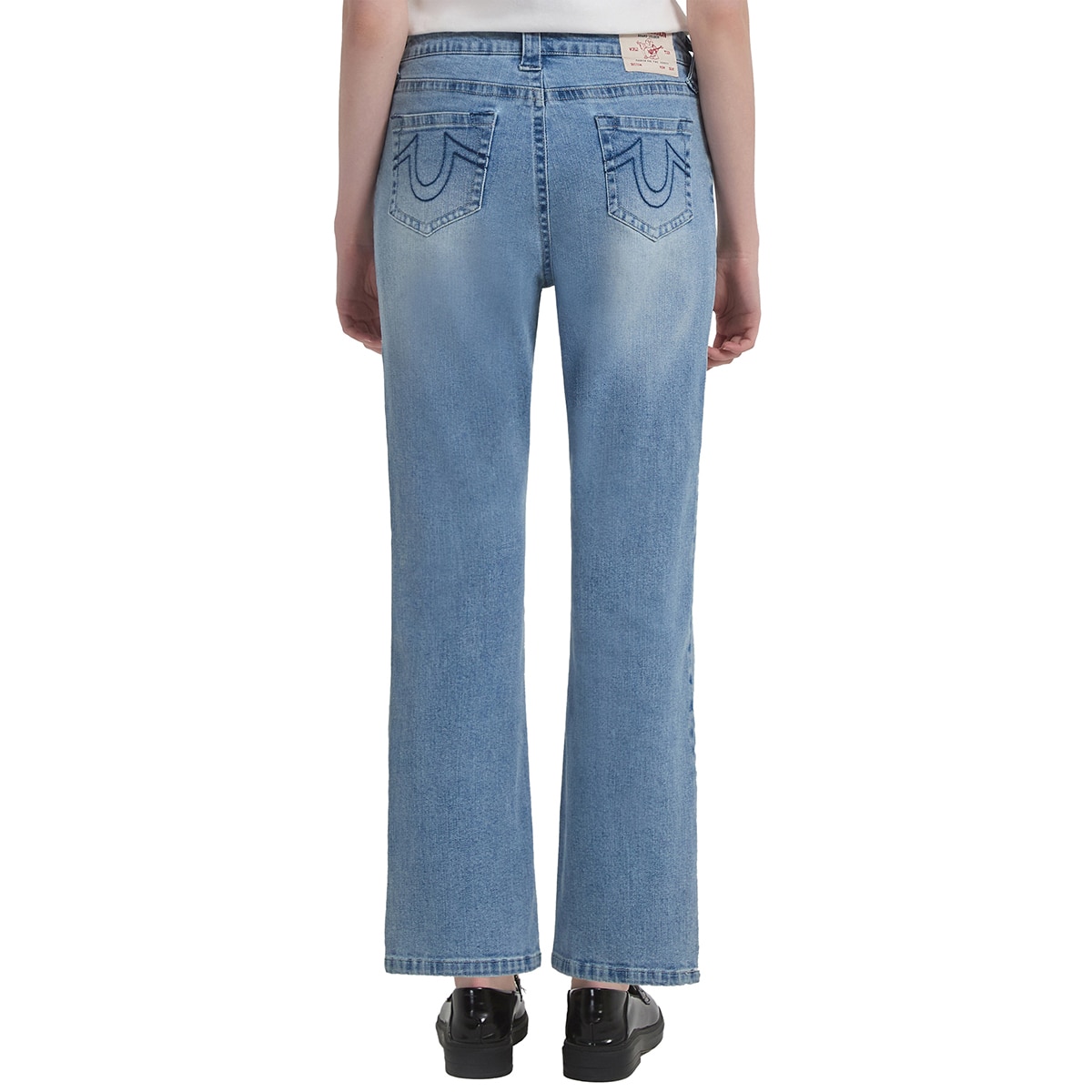 트루릴리젼 여성 세미플레어 청바지 - 라이트 블루, 27