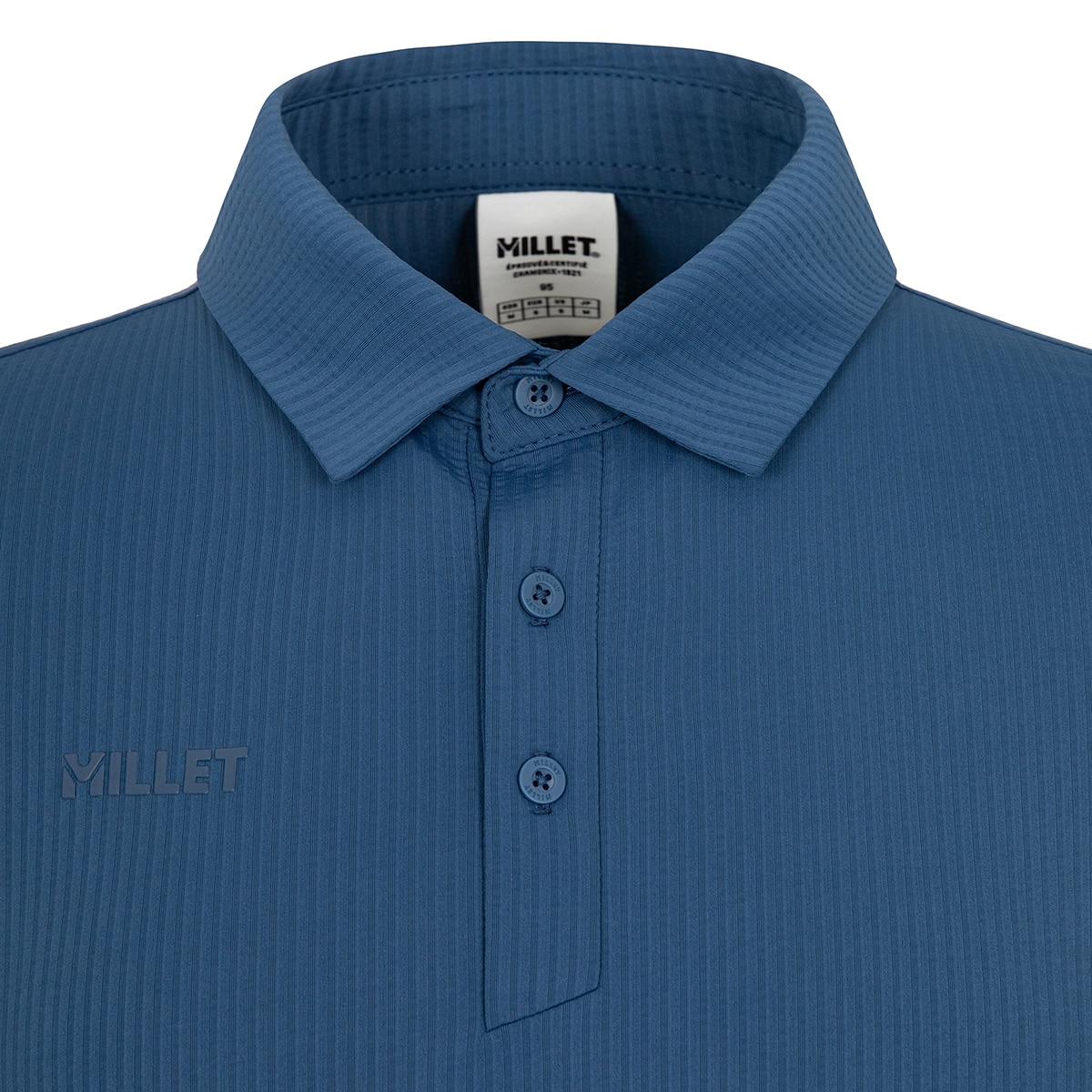 밀레 남성 반소매 쿨 폴로티 - 블루