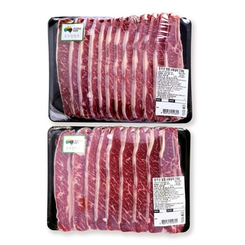 호주산 냉동 LA꽃갈비 2.5kg x 2팩