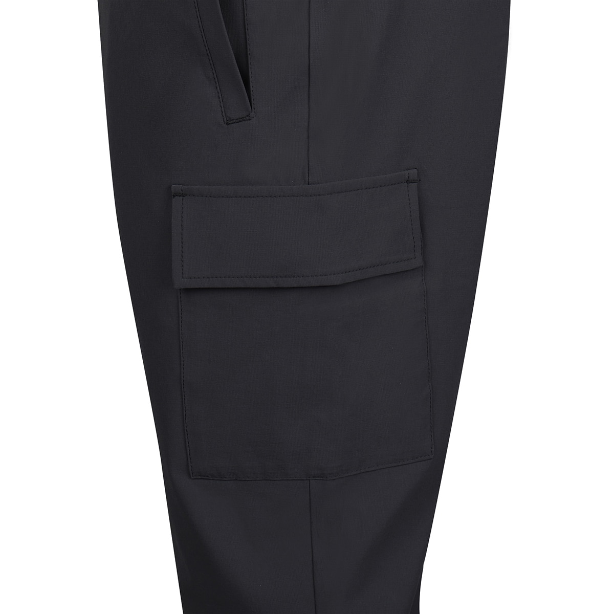 케네스콜 남성 나일론 스판 바지 - 블랙