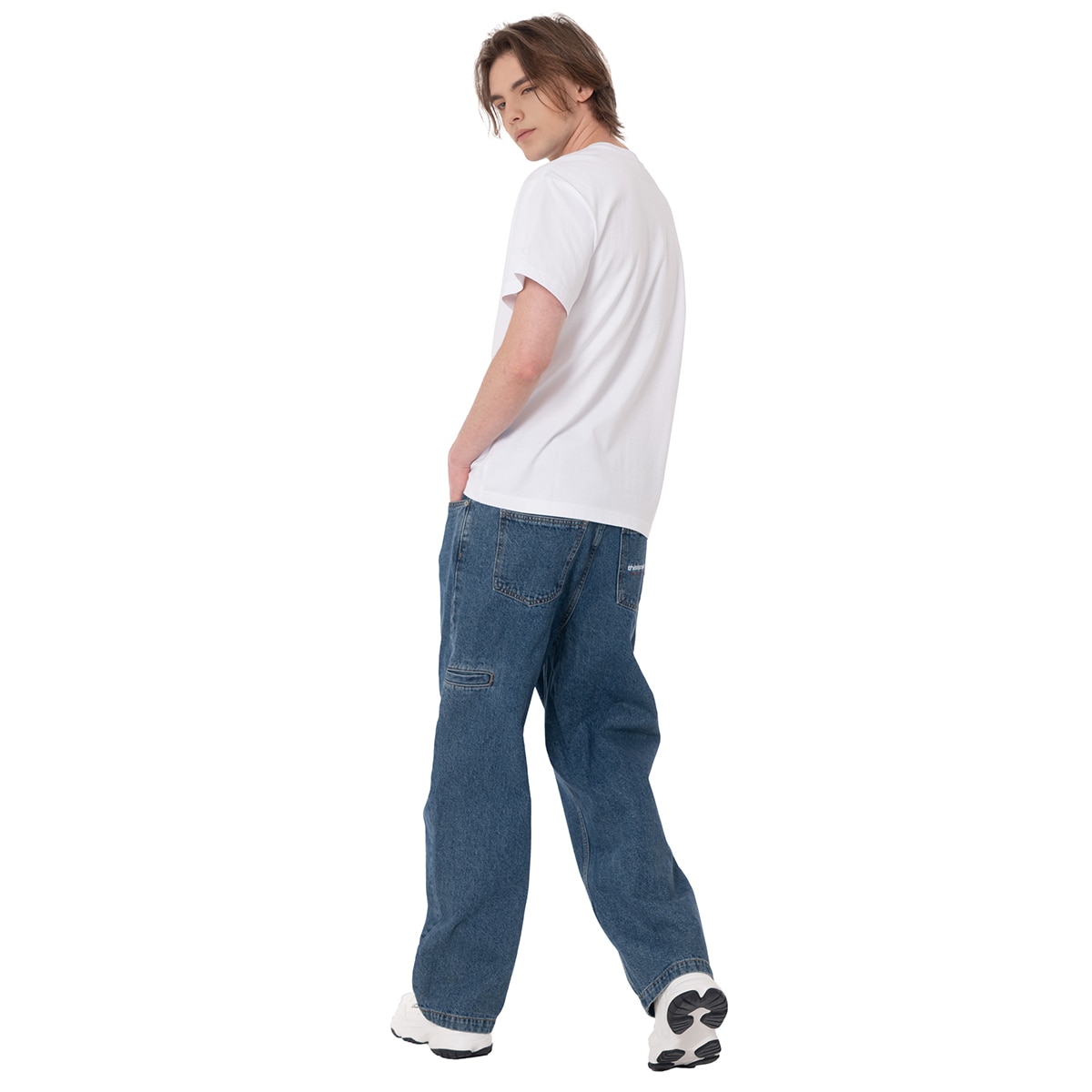 UCLA 성인 반소매 로고 티셔츠 - 화이트