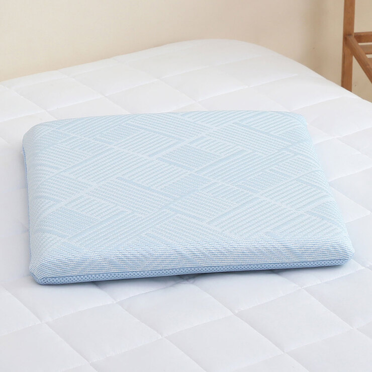 April At Home 냉감 메모리폼 방석 2P - 블루
