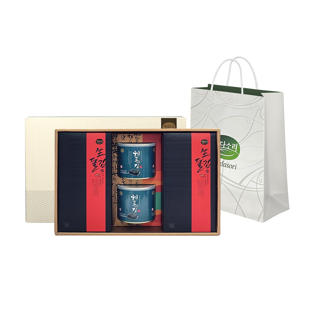 바다소리 해품은김 혼합 6호 선물세트 x 5 바다소리 해품은김 혼합 6호 선물세트 x 5