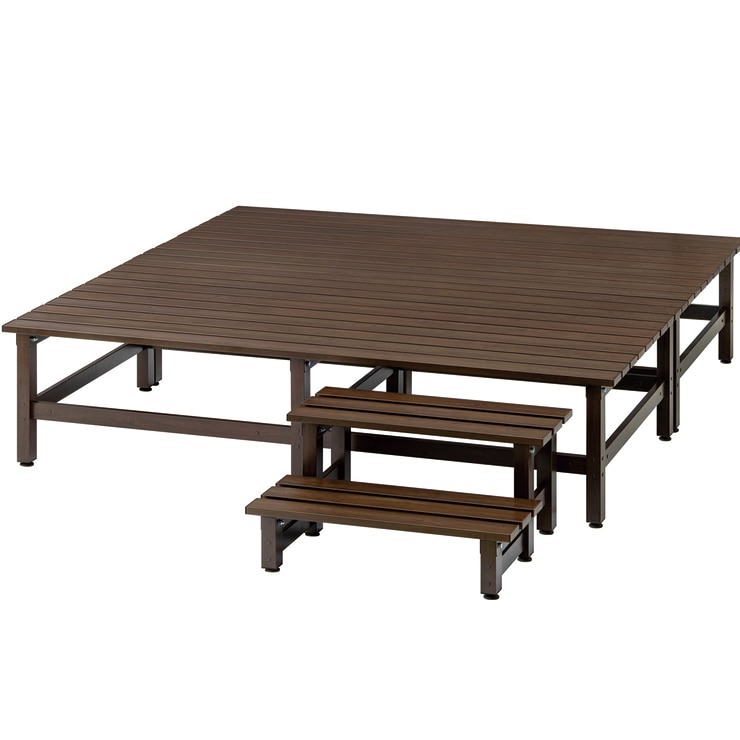 타카쇼 알루미늄 데크 90x180cm - 브라운 타카쇼 알루미늄 데크 90x180cm - 브라운