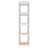 스피드랙 다용도 5단 철제 선반 40 x 40 x 180cm - 화이트 스피드랙 다용도 5단 철제 선반 40 x 40 x 180cm - 화이트