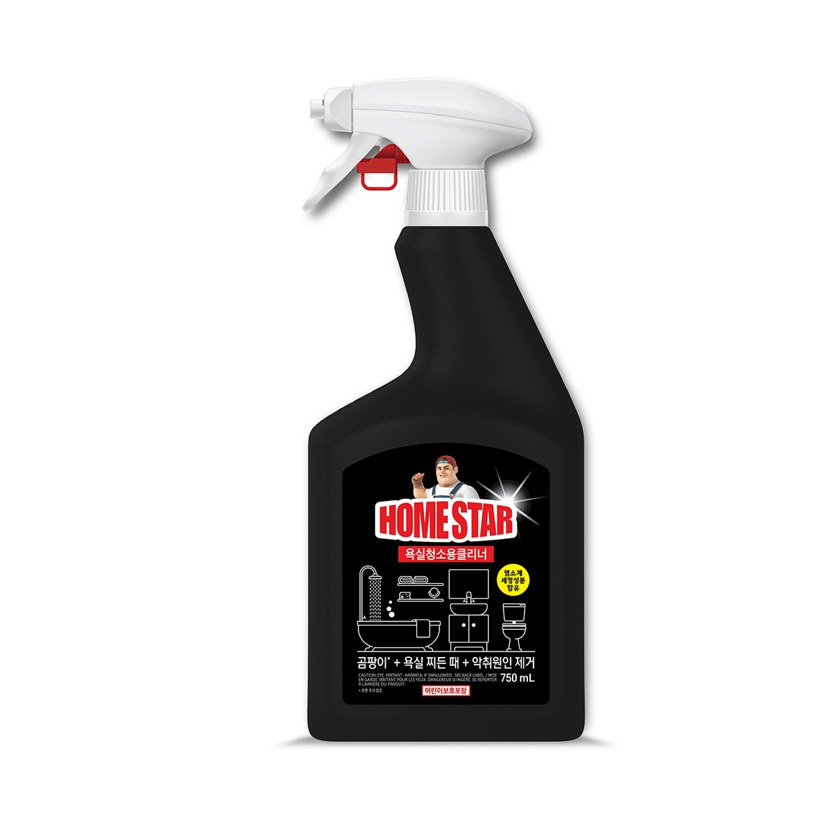 홈스타 욕실용 클리너 750ml x 4개 x 2팩 홈스타 욕실용 클리너 750ml x 4개 x 2팩