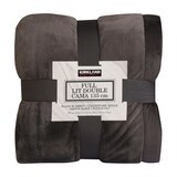 커클랜드 시그니춰 플러쉬 담요 180x200cm - 그레이 커클랜드 시그니춰 플러쉬 담요 180x200cm - 그레이