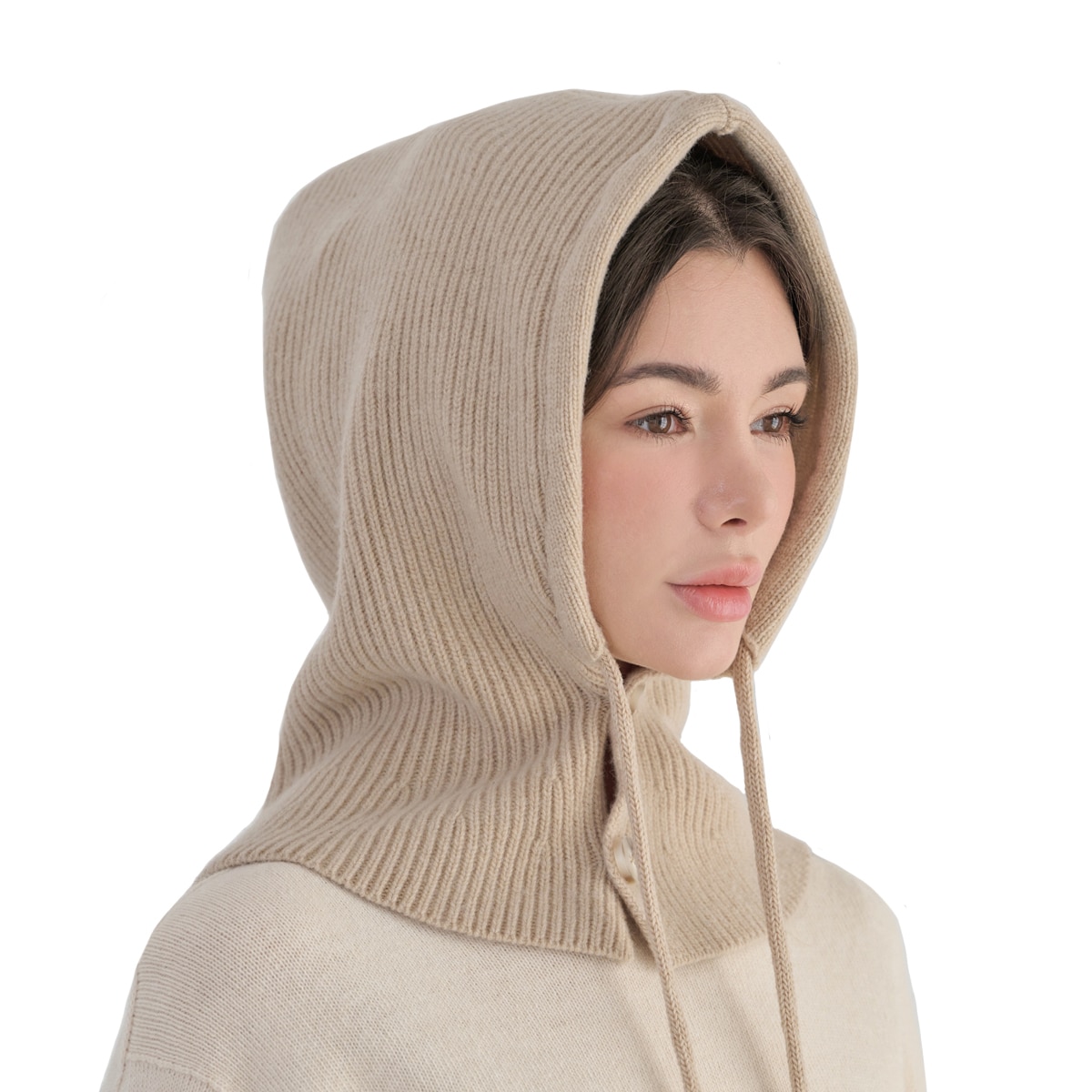 안드레아바나 울 바라클라바 - 베이지