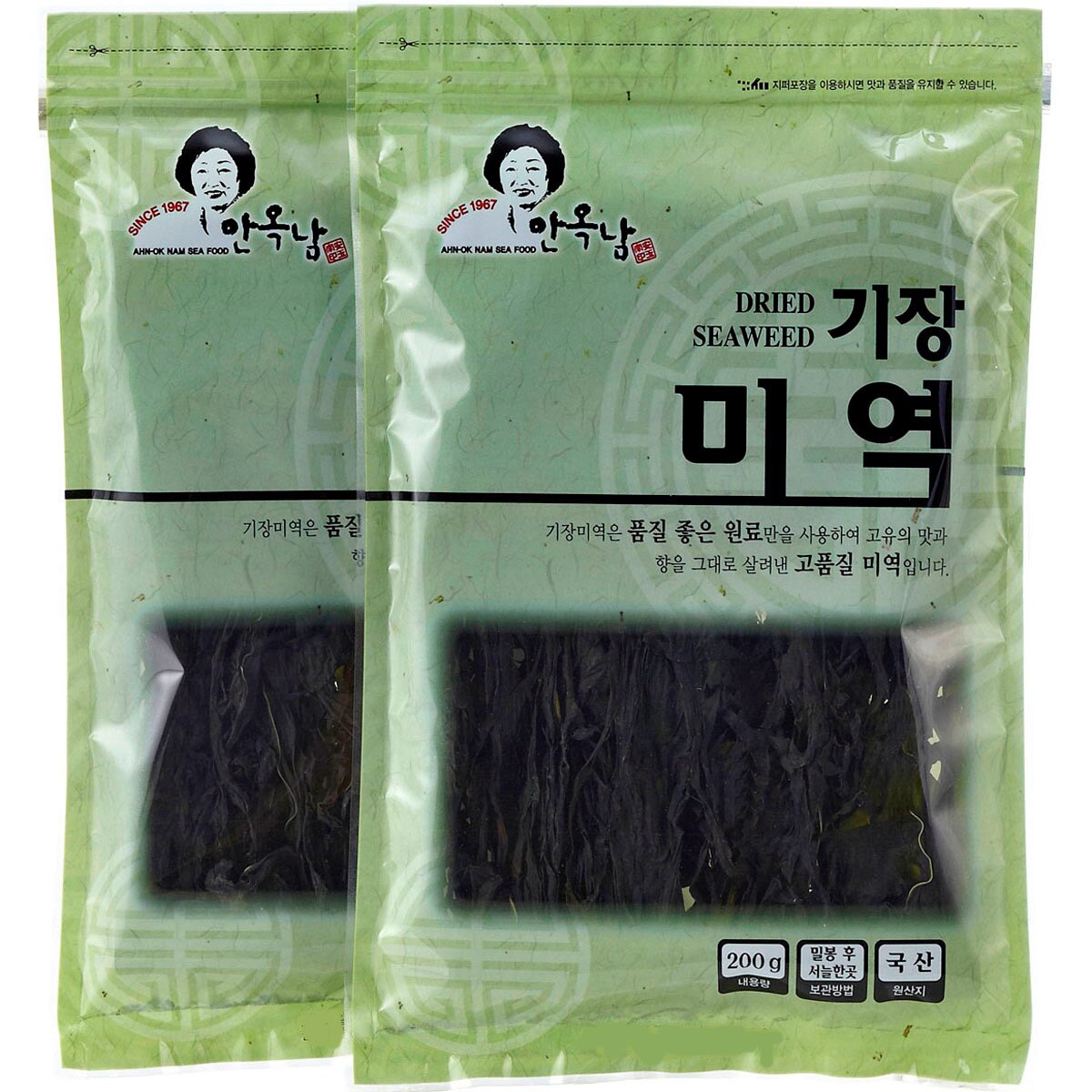 안옥남 기장 미역 200g x 2