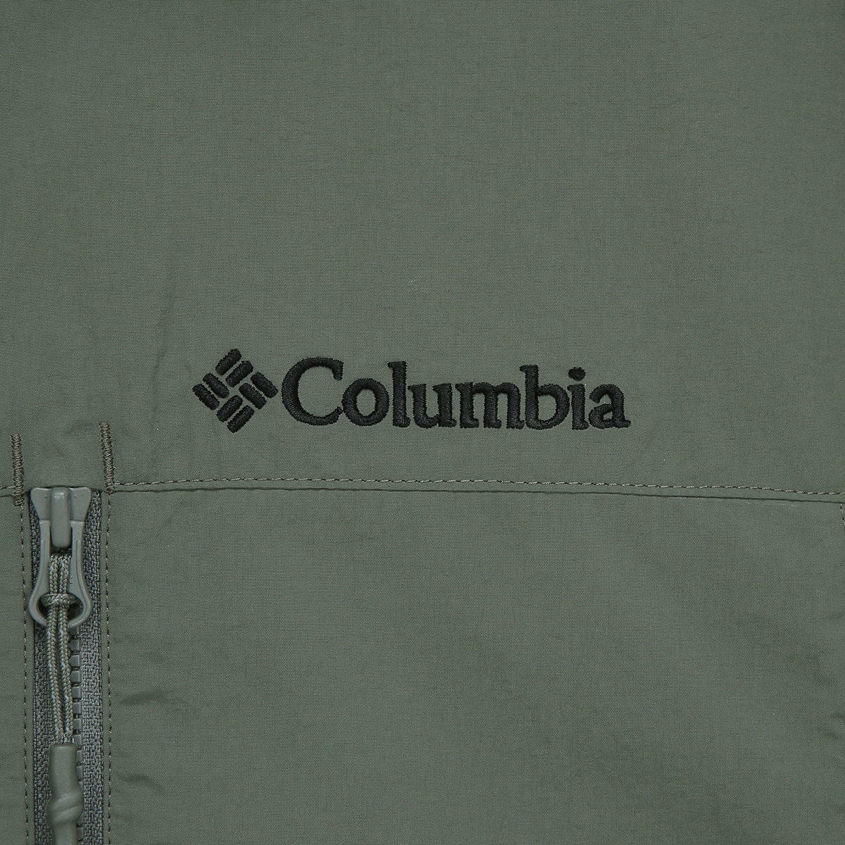 컬럼비아 남성 후드 베스트 - 카키