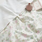 에이프릴앳홈 순면 리플 겹이불 - 싱글, 에일(핑크)