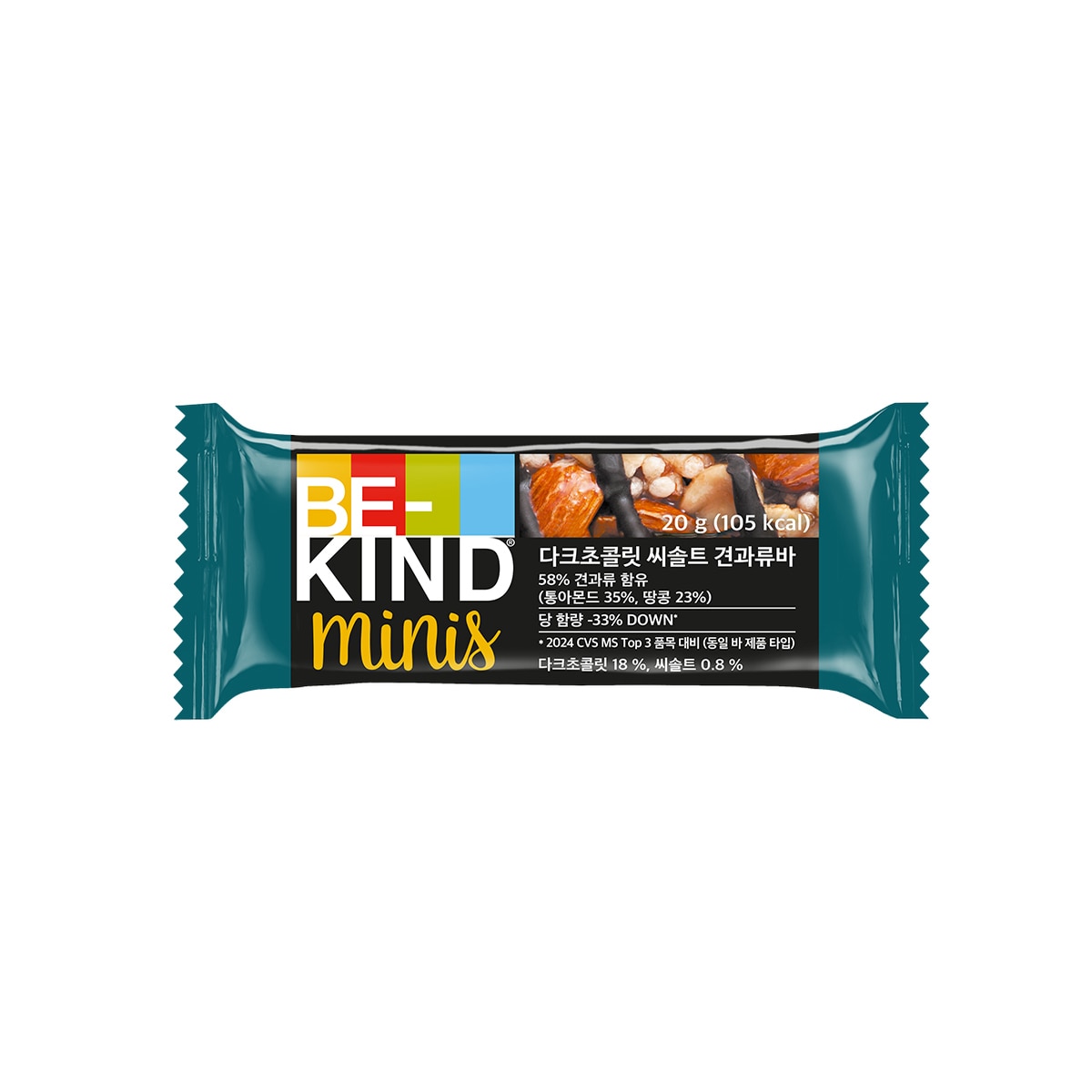 Be Kind 다크초콜릿 너트바480g / 20g x 24