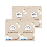 좋은느낌 유기농순면 내추럴코어 중36 / 대32 x 4팩