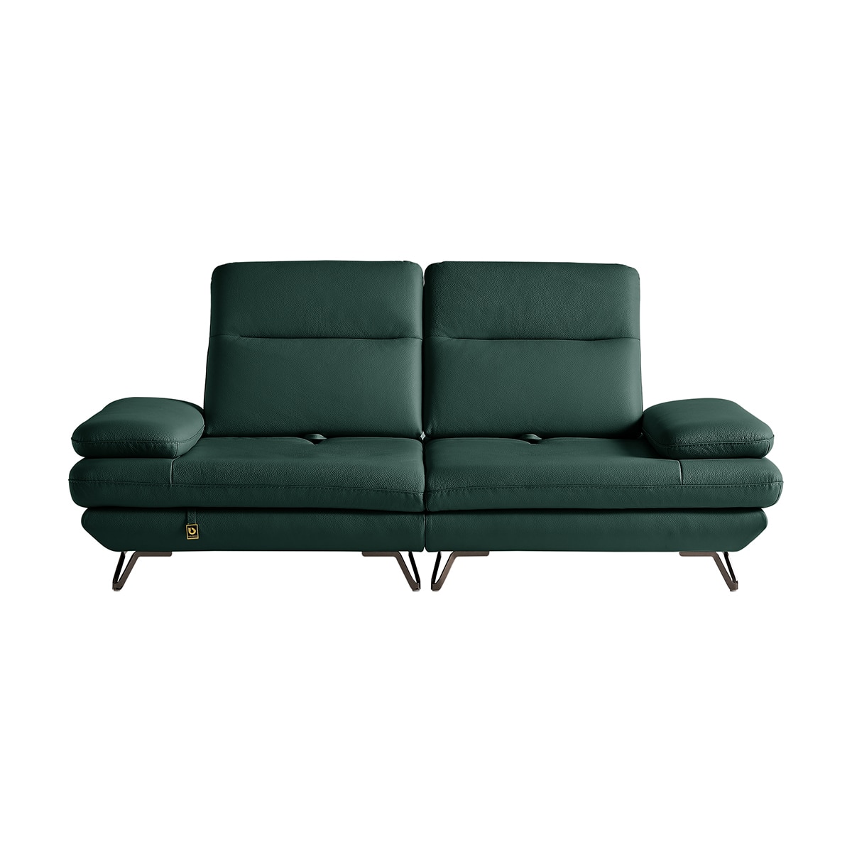 다우닝 모아나 스윙 전체 천연가죽 소파 3인