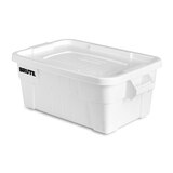 러버메이드 브루트 토트 박스 + 뚜껑 53L x 2개 - 화이트