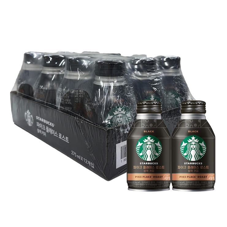 Starbucks Pike Place roast black 275mlx12 673794