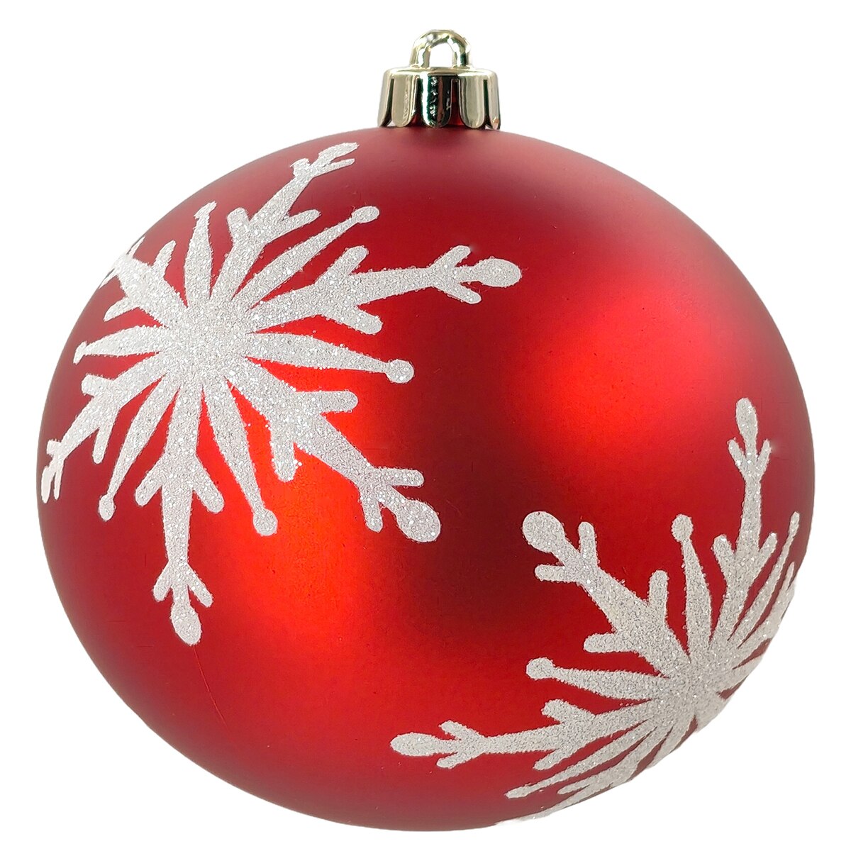 크리스마스 100mm 오너먼트 장식 18개 세트 - 레드/그린