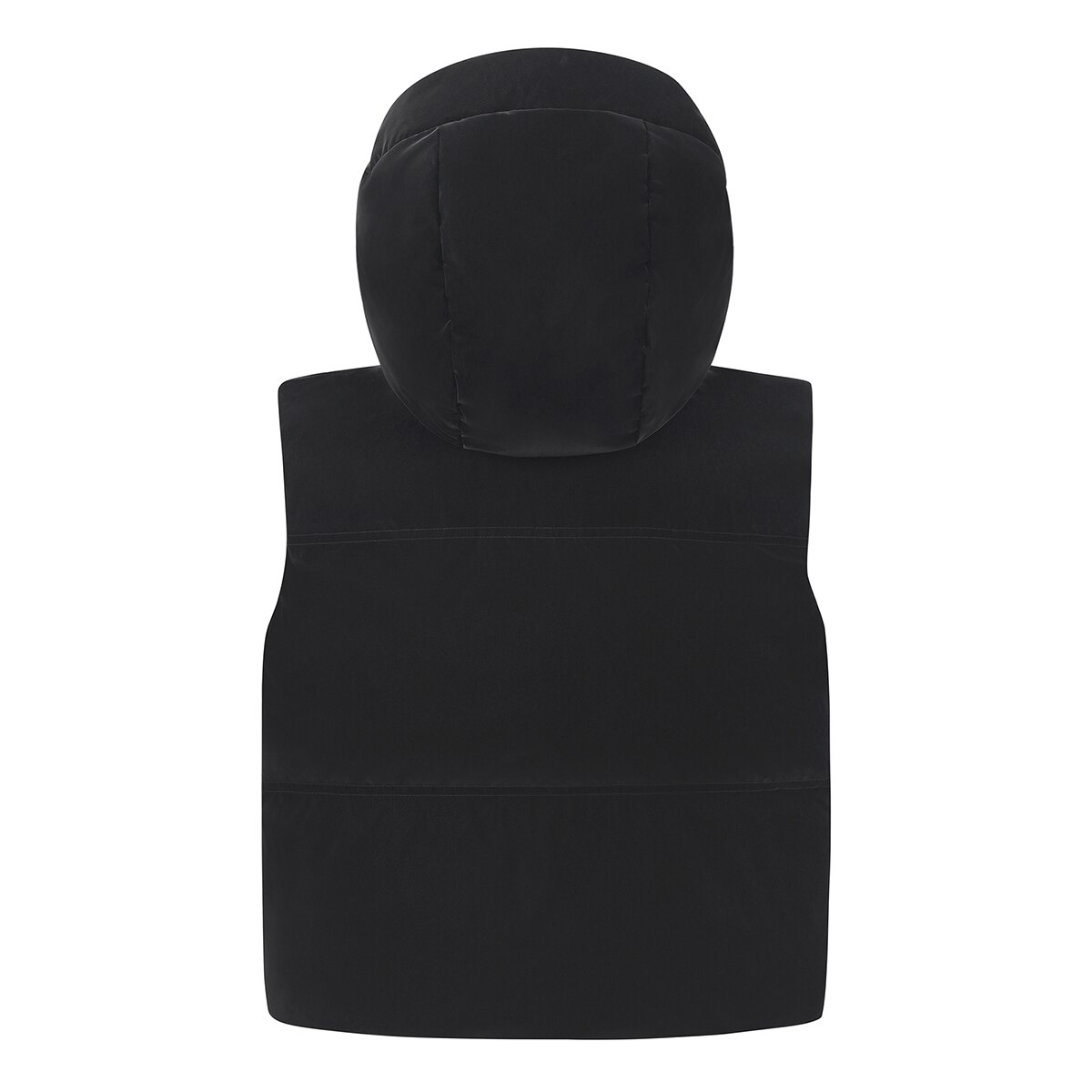 네파 여성 덕다운 후드 베스트 - 블랙, L