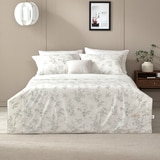 April At Home 80수면 프린트 파이핑 양모이불 - 퀸