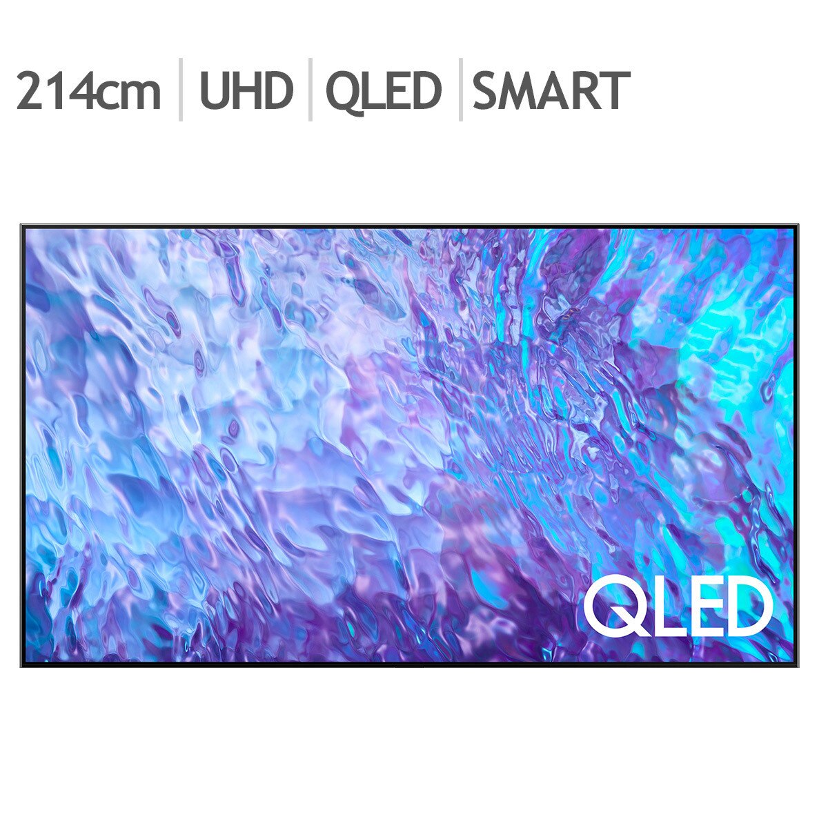 삼성 QLED TV KQ85QC80AFXKR 214cm (85) + Q600C - 벽걸이형