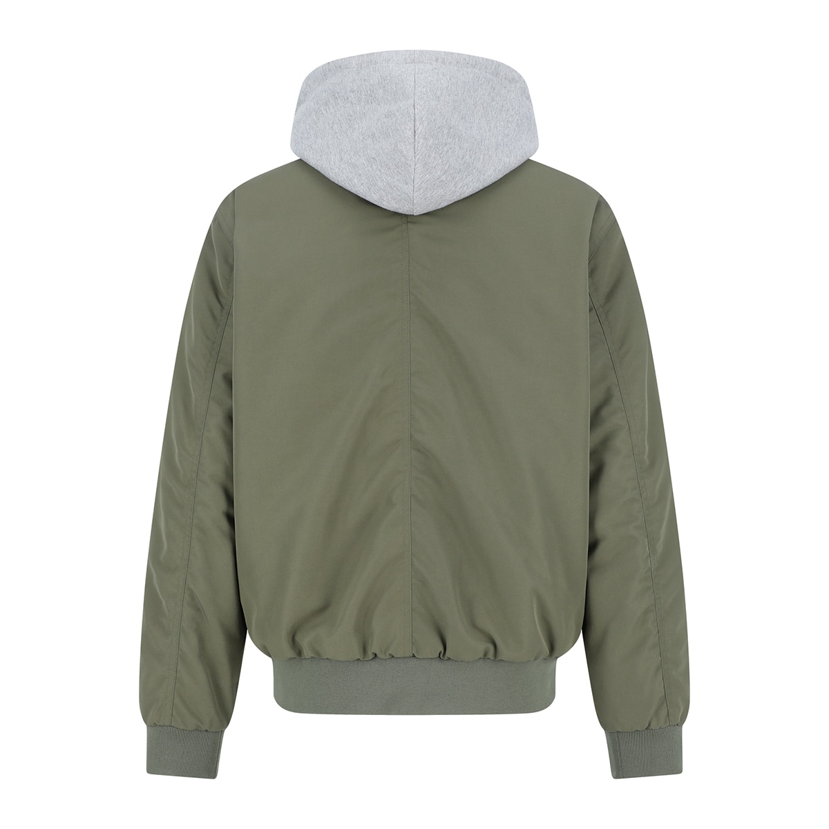 게스 남성 후디 보머 자켓 - 카키