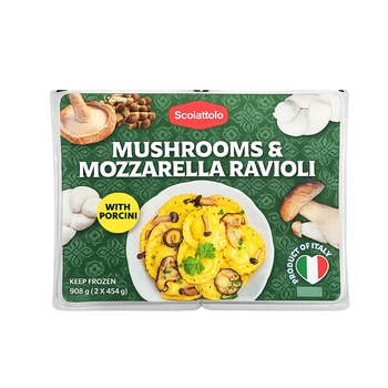 Scoiattolo 모짜렐라 & 머쉬룸 라비올리 908g