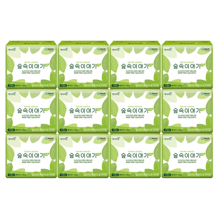 Yejimiin Forest Story Pantyliner Long 20ct x 12pk 638473