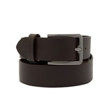 지프 남성 소가죽 벨트 - 브라운