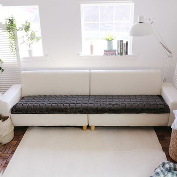 뱀부 쿠션 소파 러그 65x230cm - 그레이 뱀부 쿠션 소파 러그 65x230cm - 그레이