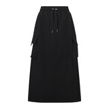 네파 여성 카고 포켓 스커트 - 블랙