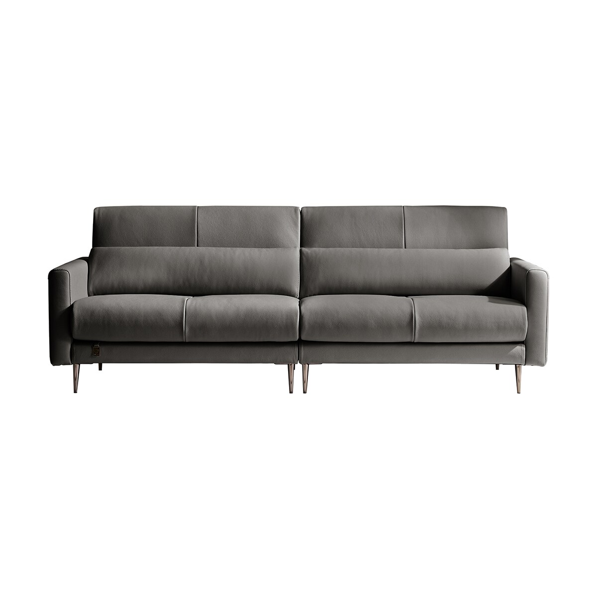 다우닝 가죽 소파 로이드 W2400 - 진그레이