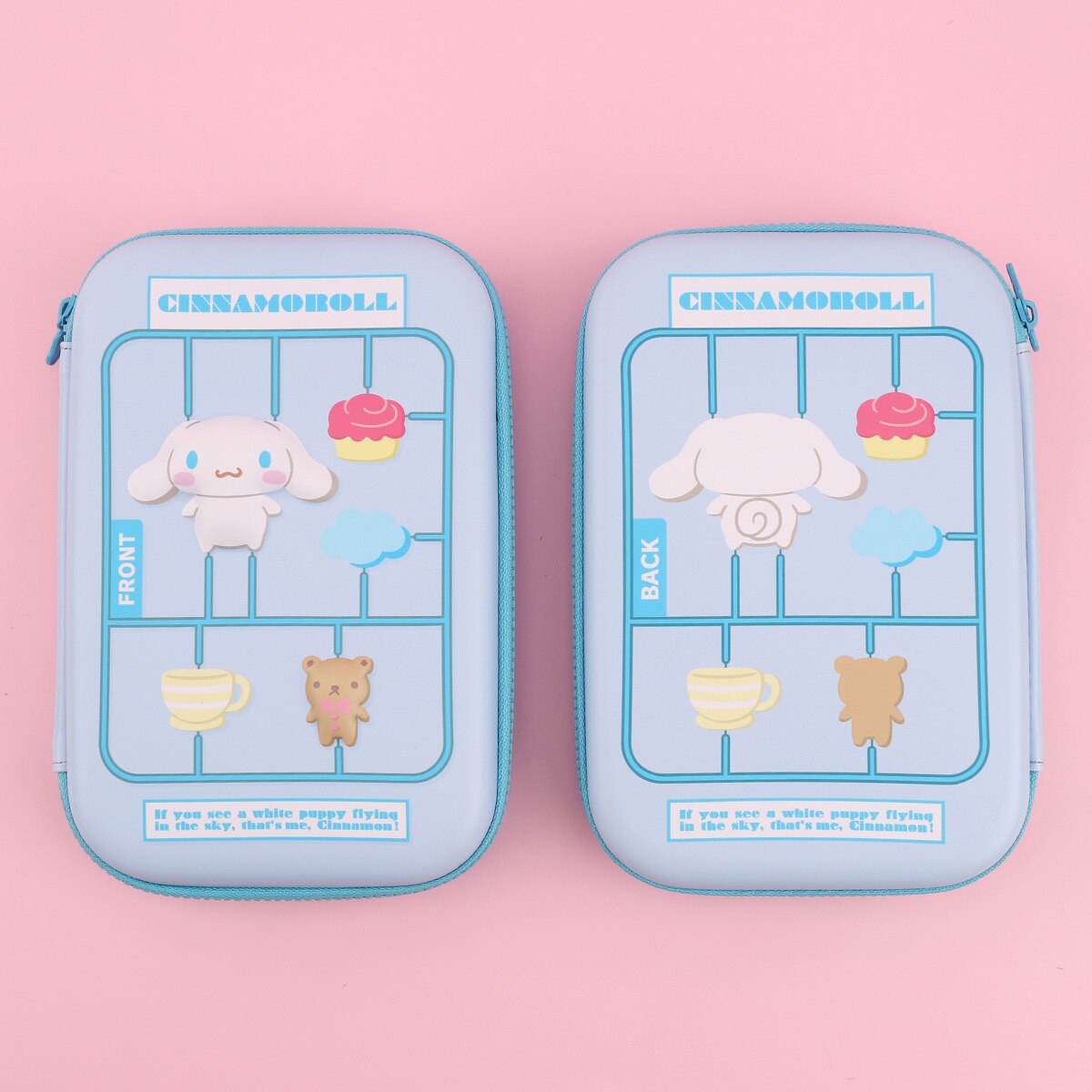 산리오캐릭터즈 EVA입체파우치 - 시나모롤 산리오캐릭터즈 EVA입체파우치 - 시나모롤