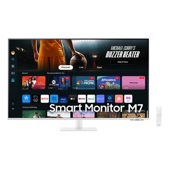 삼성 UHD 스마트 모니터 M7 107.9cm(43) 화이트