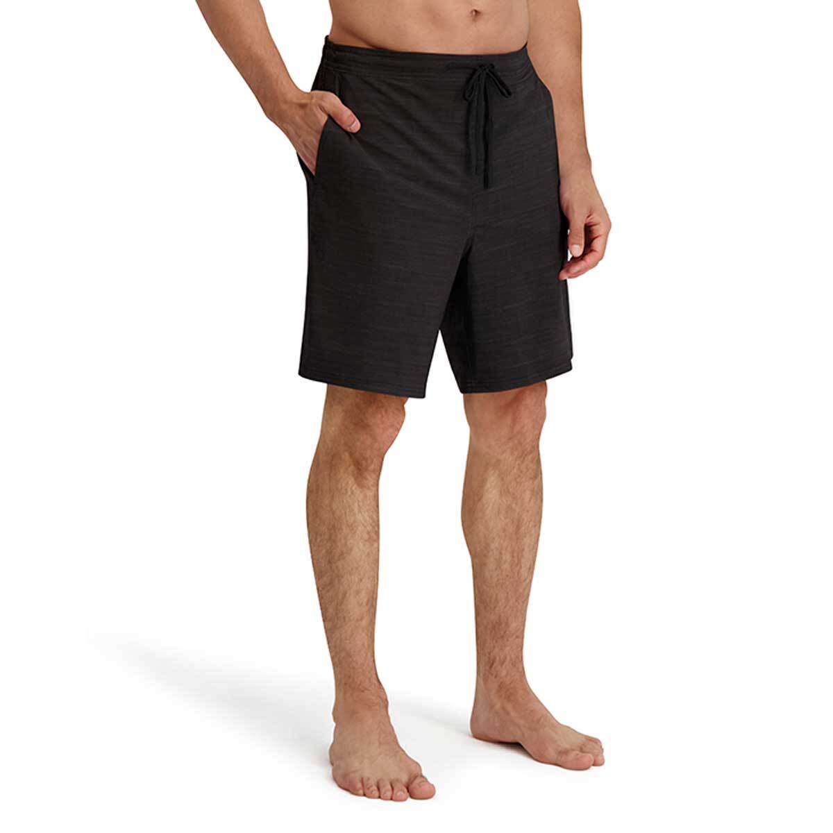 커클랜드 시그니춰 남성 반바지 수영복 - 블랙헤더