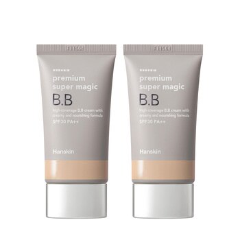 한스킨 수퍼 매직 비비크림 SPF30, 45g X 2입 한스킨 수퍼 매직 비비크림 SPF30, 45g X 2입