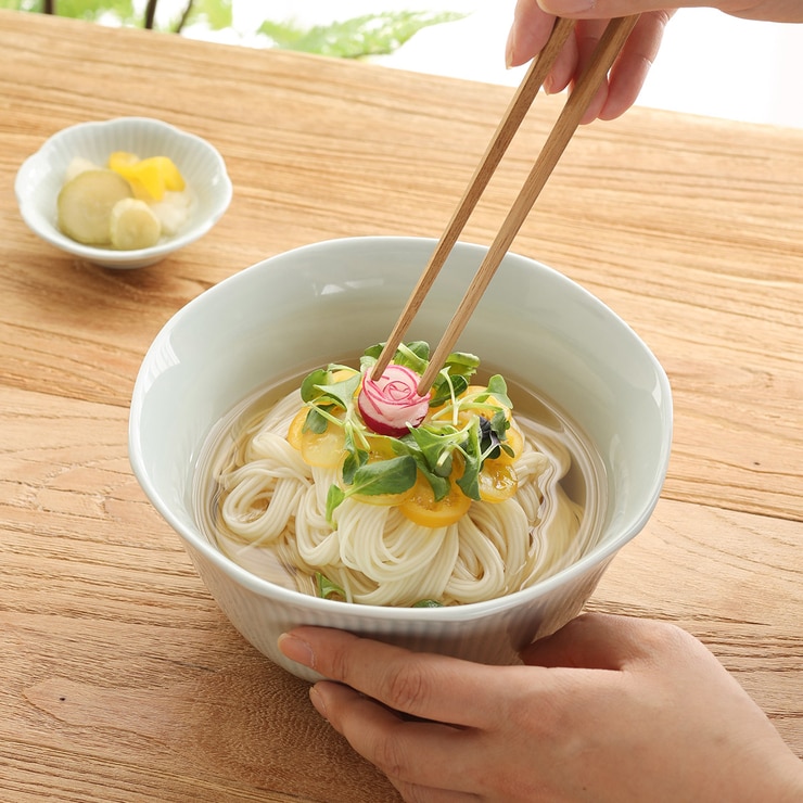 윤도자기 면기 세트 4P