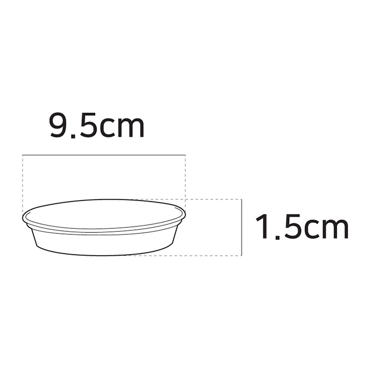 플라스틱 소형 화분 10cm 25개, 그린