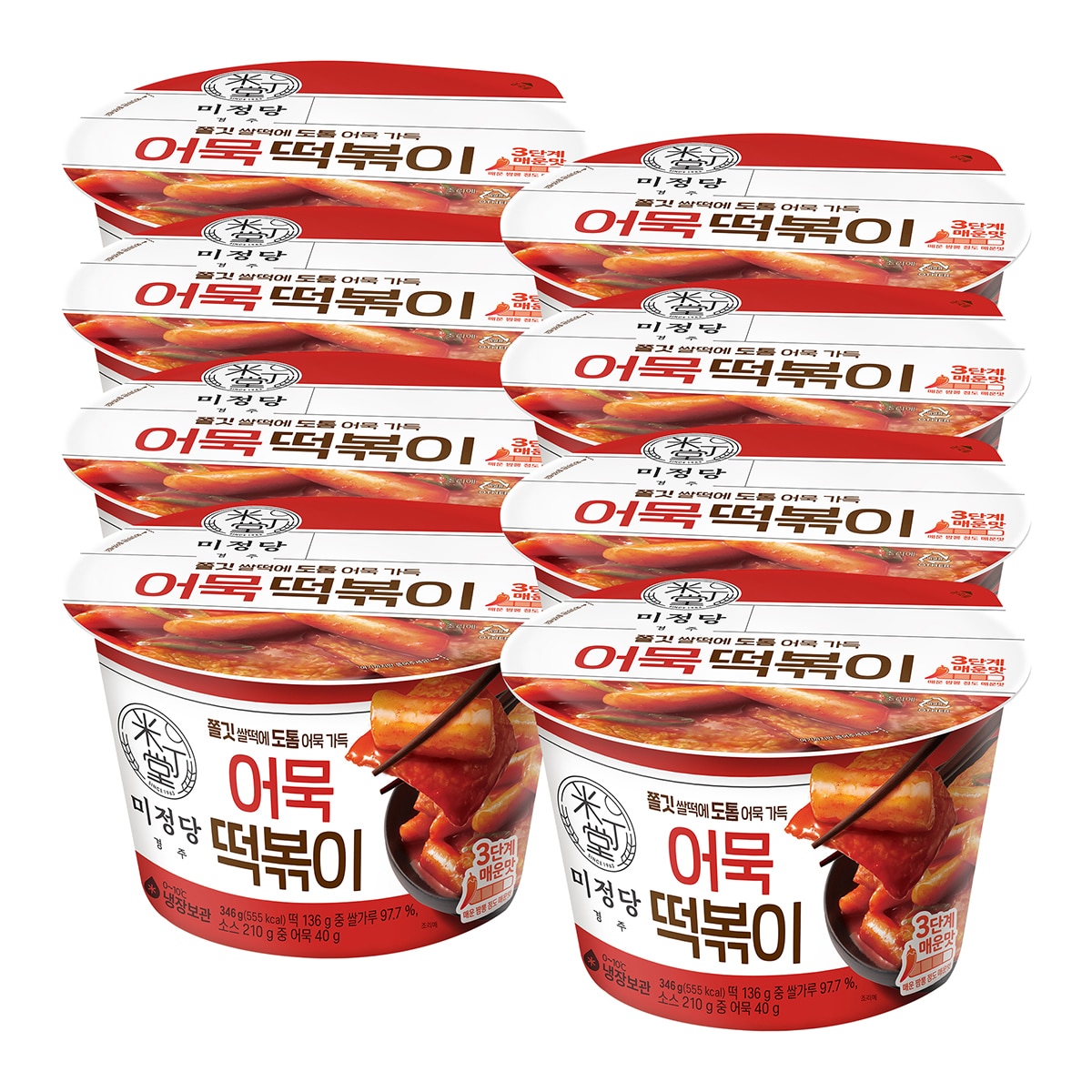 CJ 미정당 어묵떡볶이 346g x 8