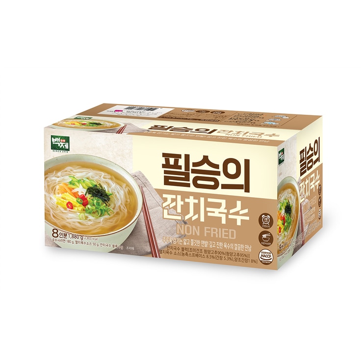 Baekje Banquet Noodles 235g x 8 684089