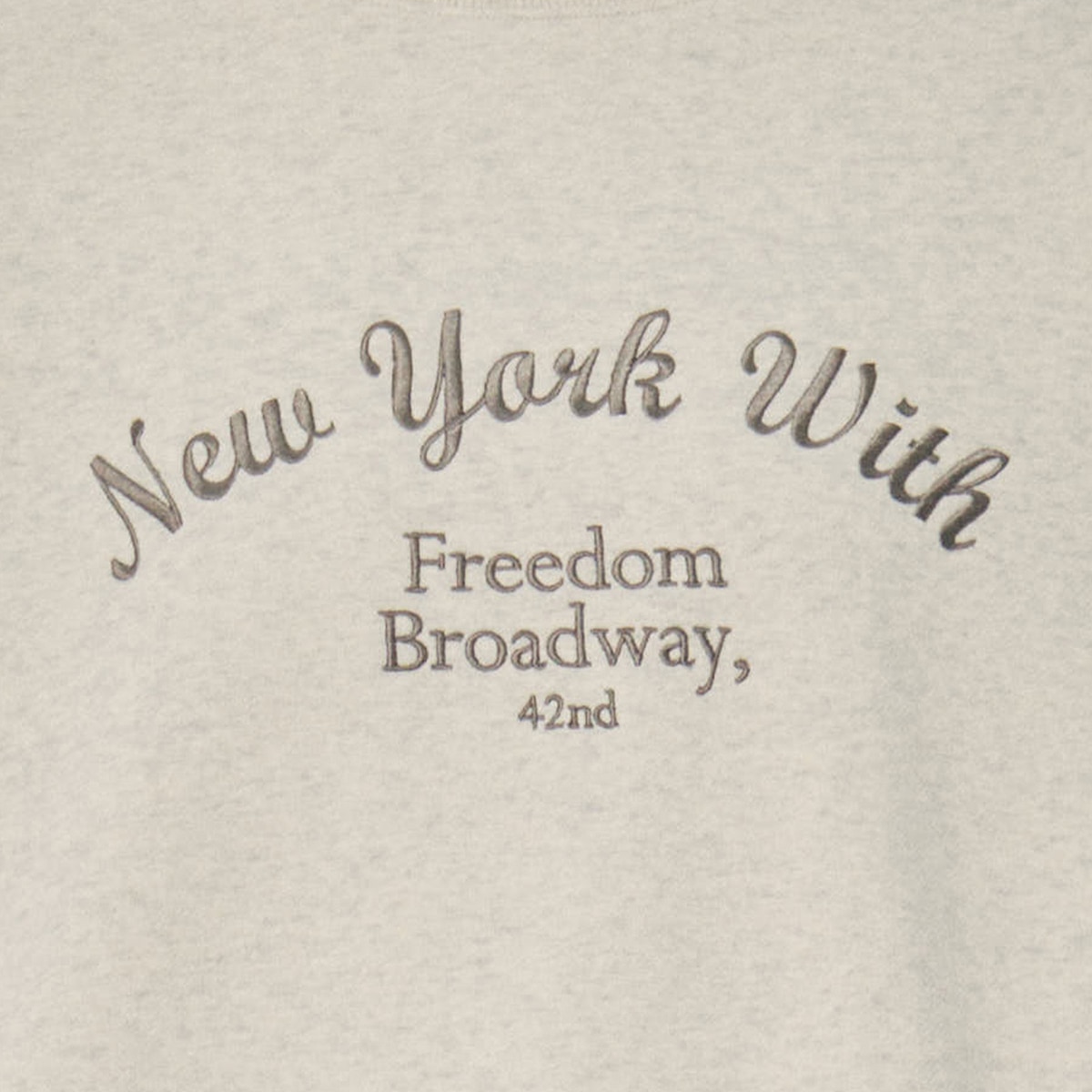 비지트 인 뉴욕 여성 플리스 스웨트셔츠