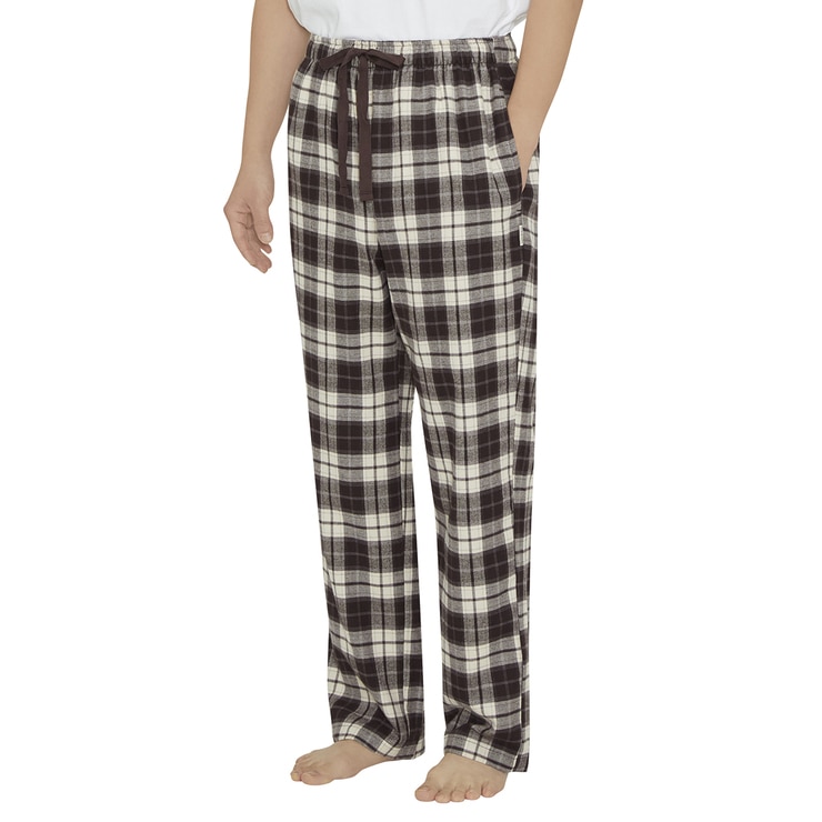 게스 남성 라운지 바지 2매 - 브라운/다크그레이