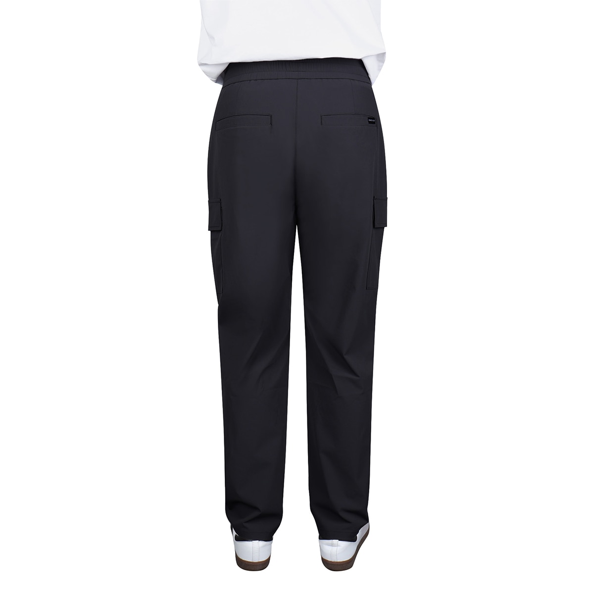 케네스콜 남성 나일론 스판 바지 - 블랙