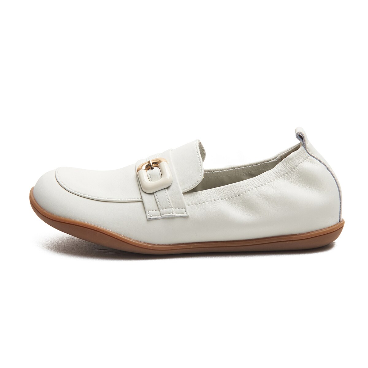 엘리자베스스튜어트 카우스킨 로퍼 - 아이보리 엘리자베스스튜어트 카우스킨 로퍼 - 아이보리