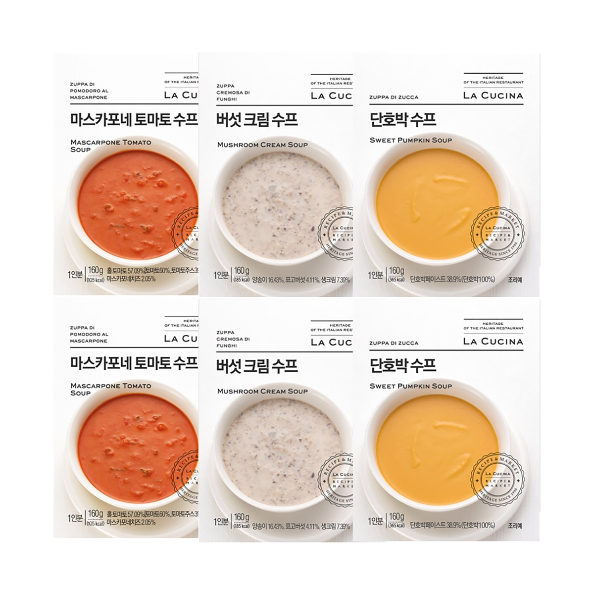 라쿠치나 수프 혼합 160g x 6