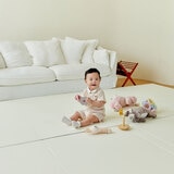 고려화학 2단 폴더 매트 100 X 240 X 4.0cm - 블루애쉬