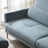 다우닝 패브릭 소파 로이드 W2400 - 오션 블루