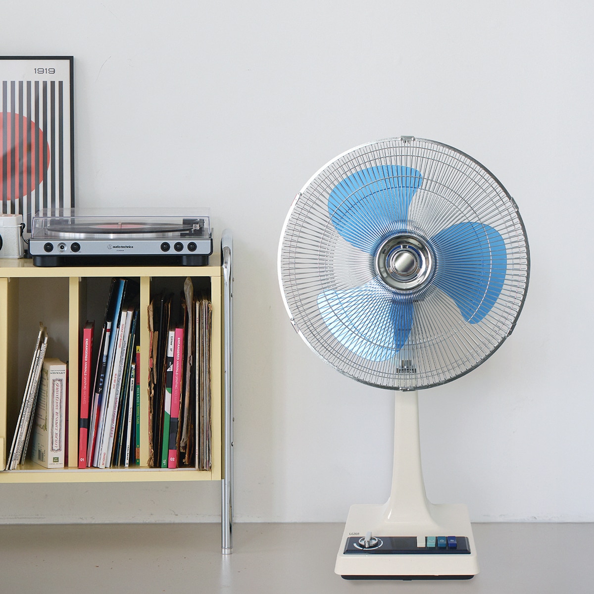 르젠 레트로 BLDC 빈티카 선풍기 LZLF-2525