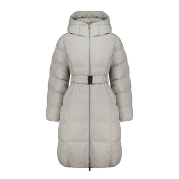 게스 여성 슬림 롱 덕다운 재킷