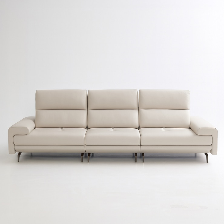 UND 에디션 NA16 통가죽 스윙 소파 4인