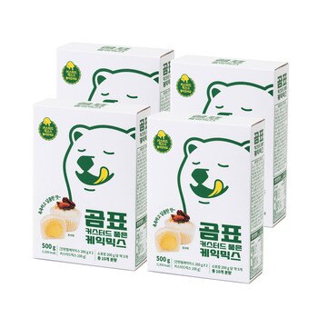 곰표 커스터드 품은 케익믹스 500g x 4